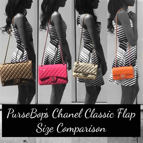 chanel flap classic sizes|authentic Chanel classic flap bag.